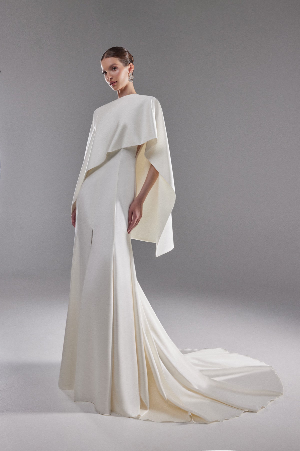RTS Satin Bridal Cape Ell | Ivory Bridal Cover Up | Wedding Dress Topp RTS Satin Bridal Cape Ell | Ivory Bridal Cover Up | Wedding Dress Topp