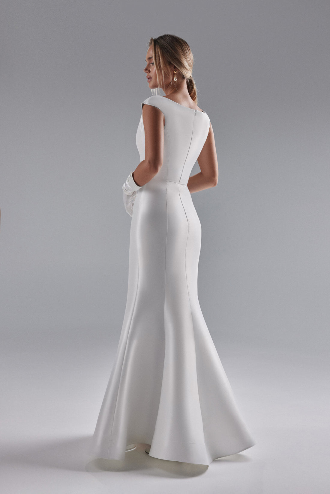 Mikado Mermaid Silhouette Wedding Dress Harper