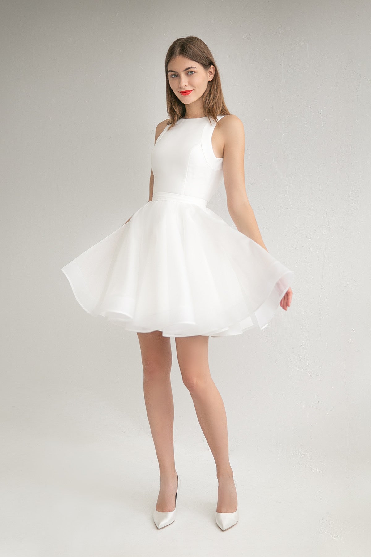 open back short wedding dresses Exquisite Short Wedding Dresses For The Big Day