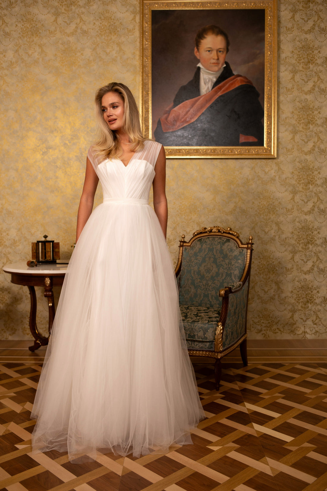 Tulle A-line Classy Wedding Dress Lisbeth