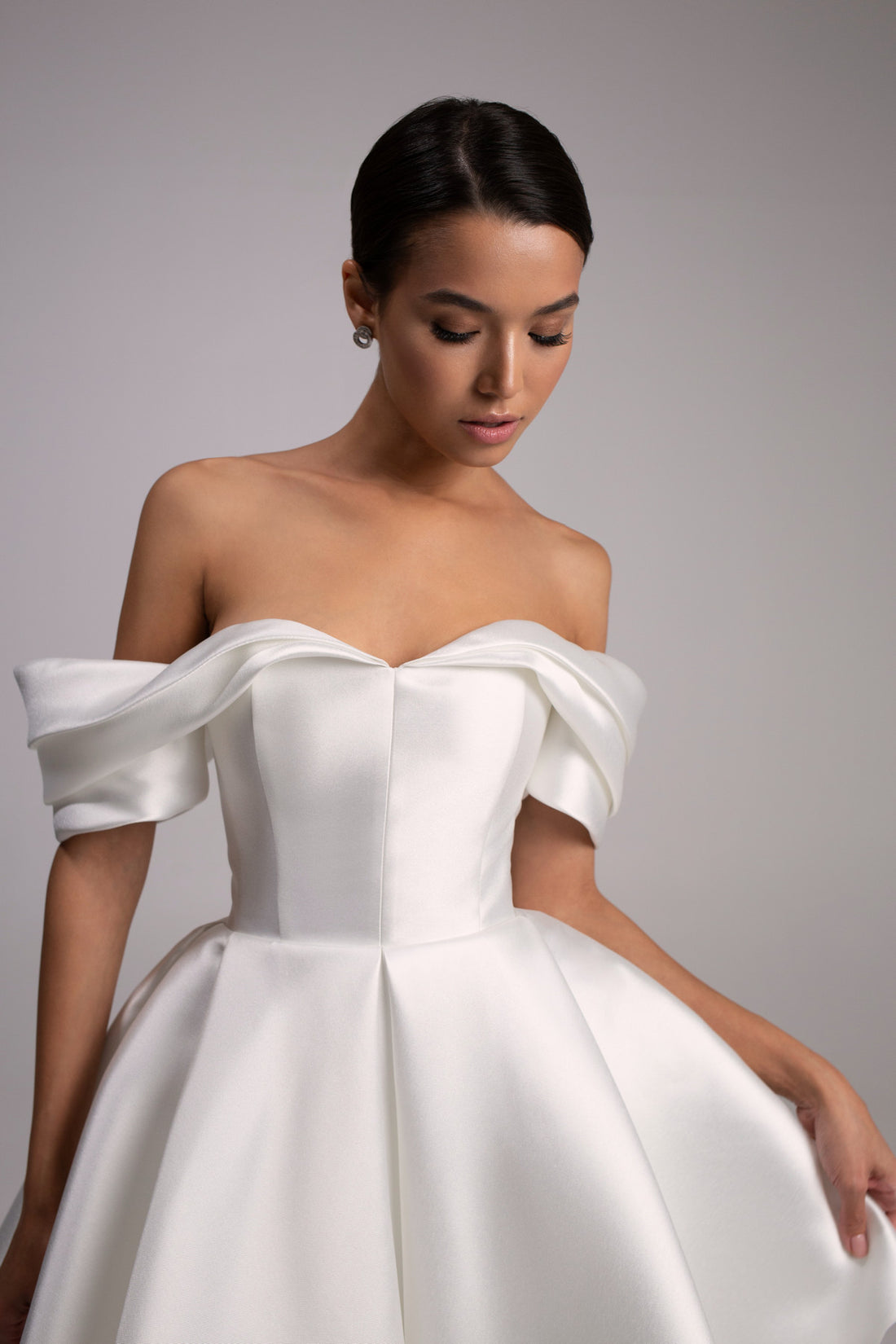 Off-white Curved Mini Dress Fly
