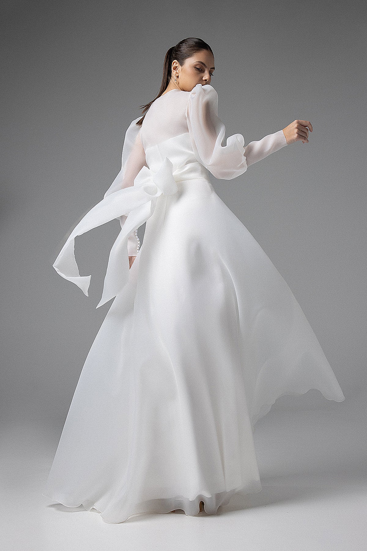 organza cover up dress Organza Bolero Wedding, Bolero Puff Sleeve, Bridal Bolero, Organza Dress Topper, Bridal Overlay Top, Sheer Wedding Cover Up, White Bolero