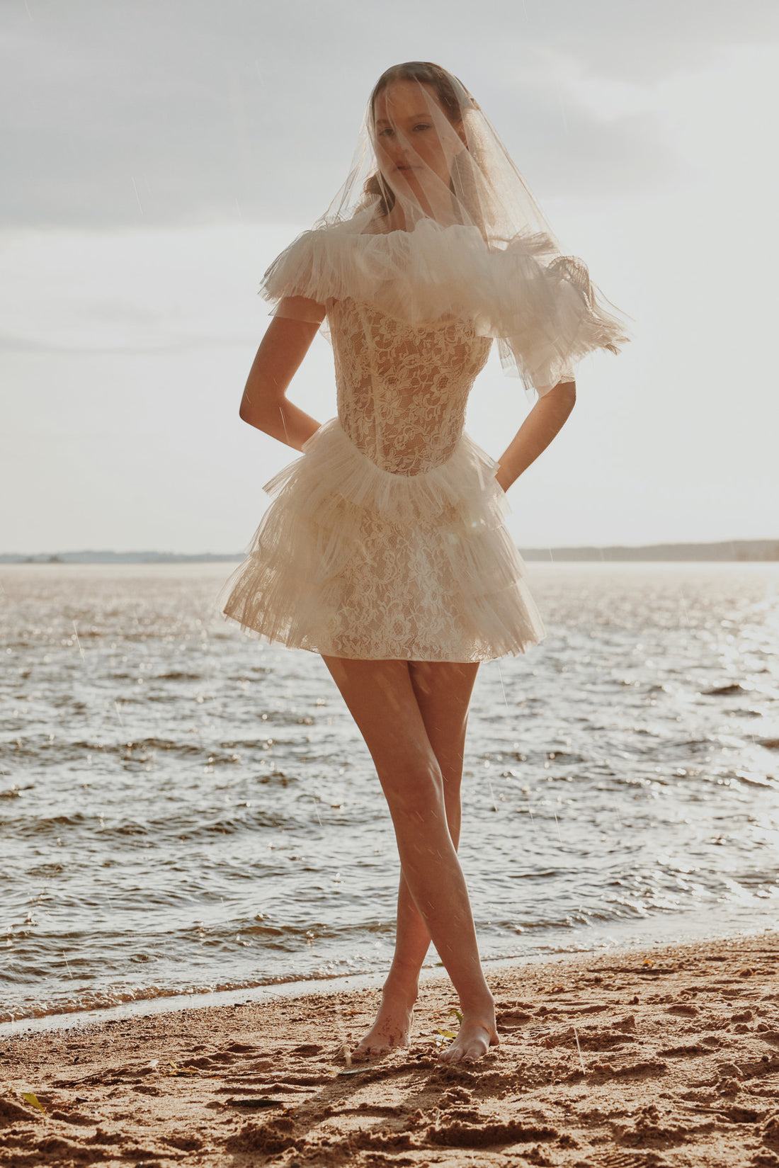 Unique Short Wedding Dress Luna