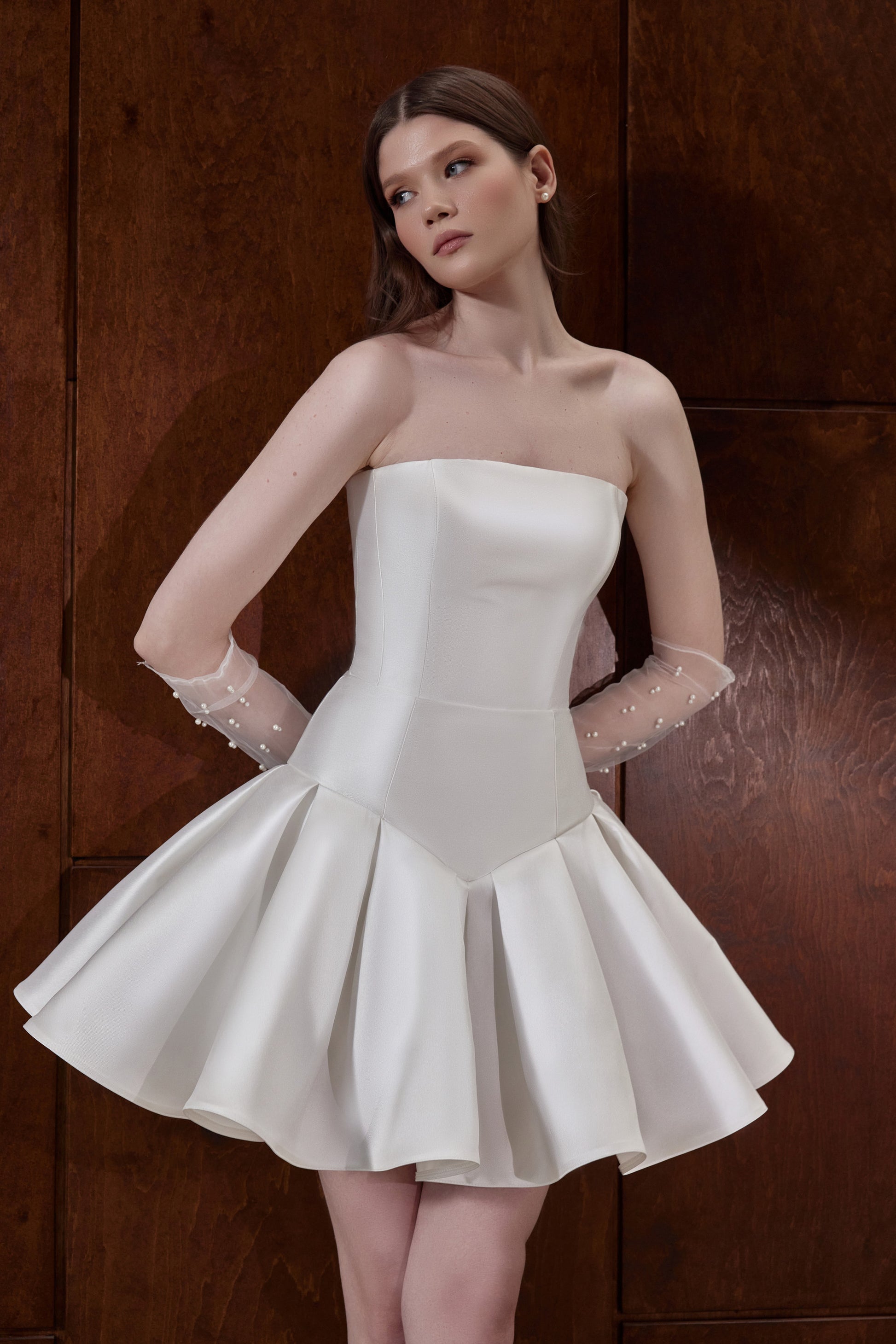 short 2nd wedding dress Denver mini wedding dress - Bridal gowns - Sexy wedding gown