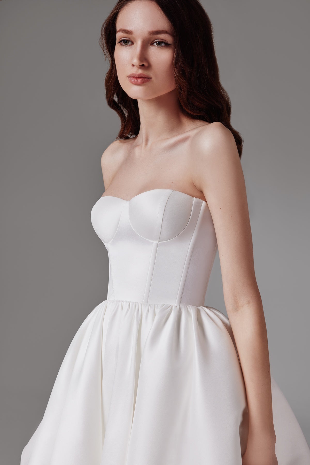 corset top short wedding dresses Wedtrend Women Black Short Homecoming Dress with Lace Sparkly Corset Tiered Party Dress, White / US22W