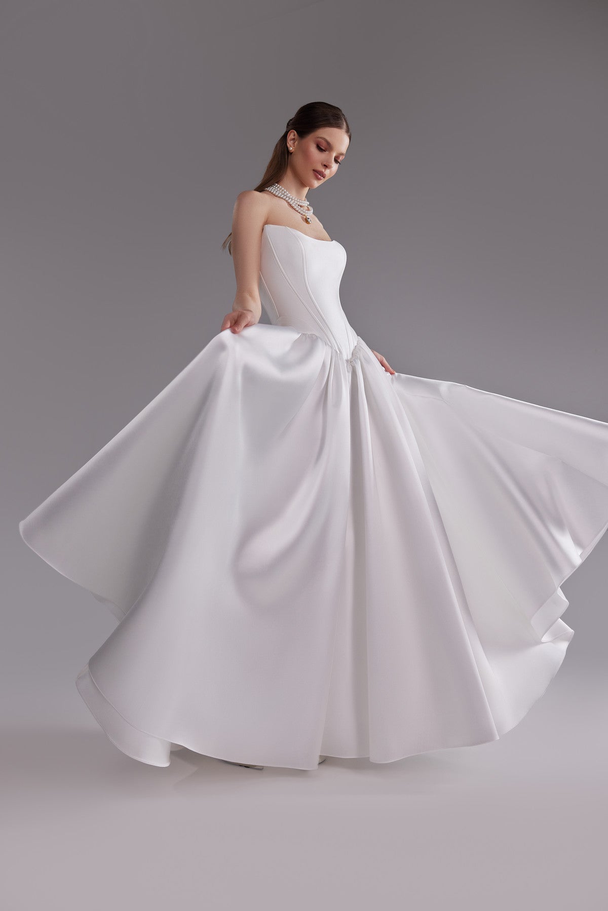 princess waistline wedding dress Princess Wedding Dresses