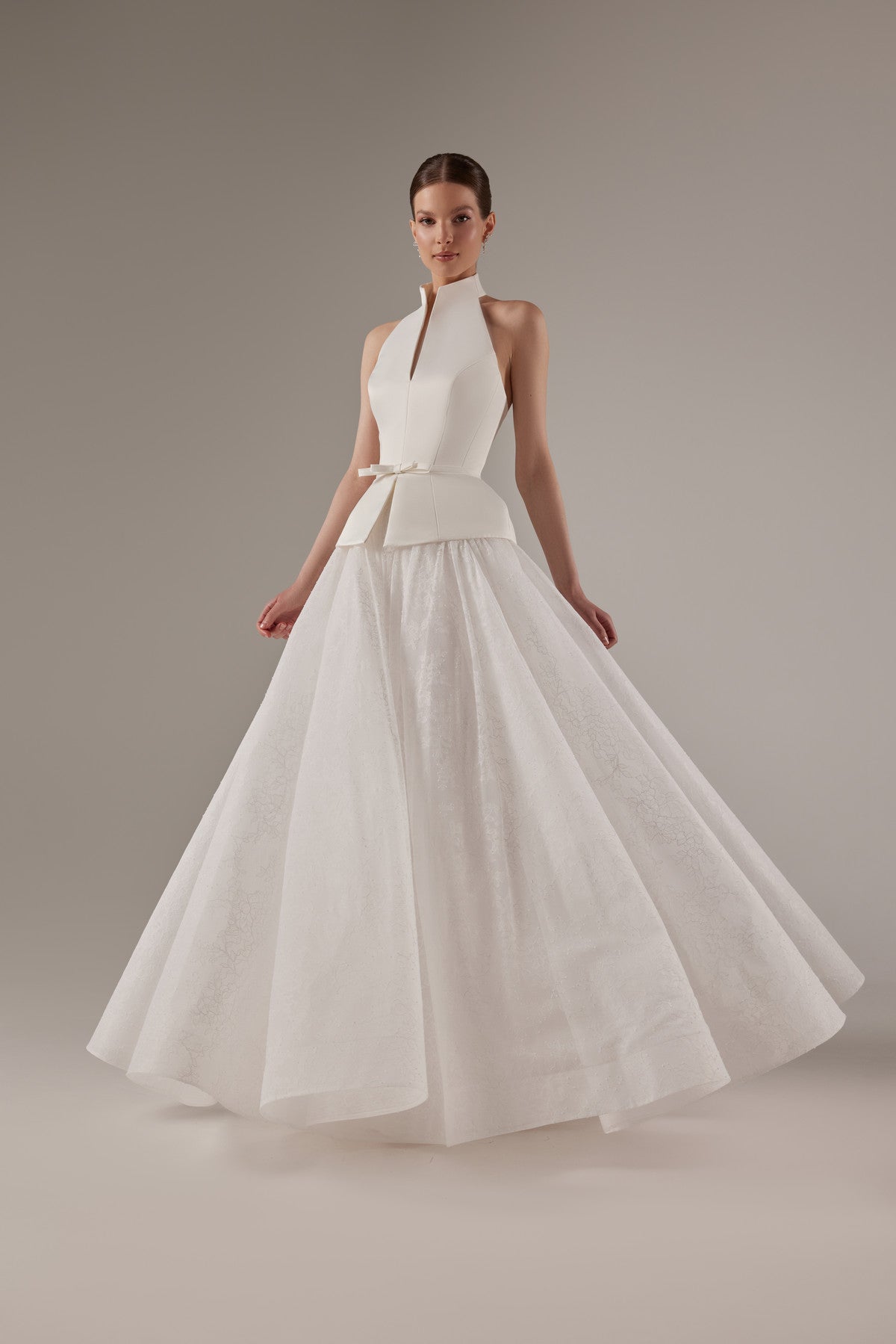 Modern Lace Wedding Dress Salma