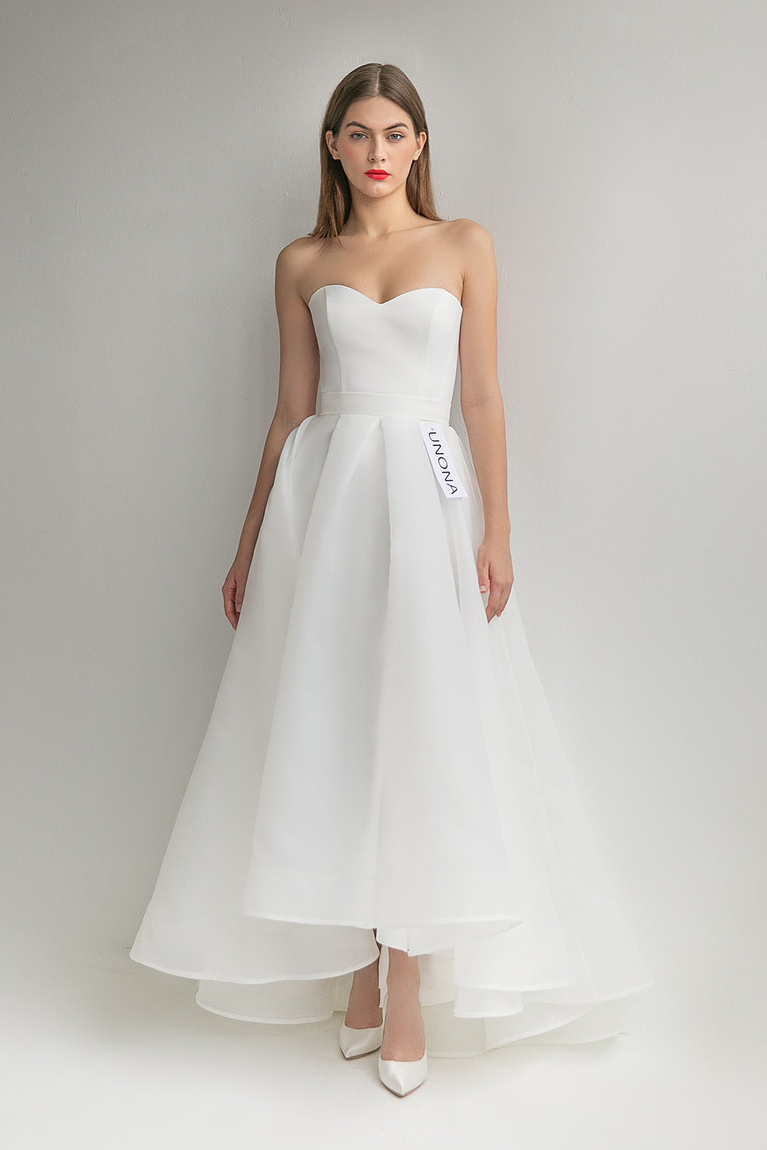 Organza A-line Wedding Dress Romilda-1