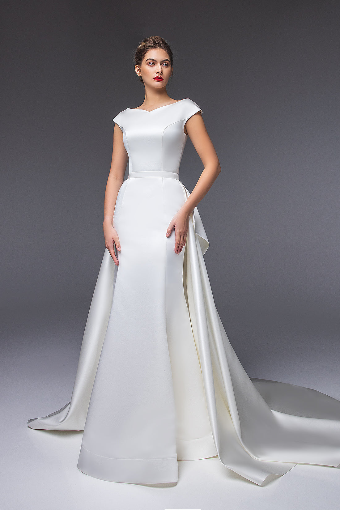 Convertible Satin Wedding Dress Harper